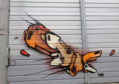 Graffiti Bombing - Photo by Kilo1 (2024)