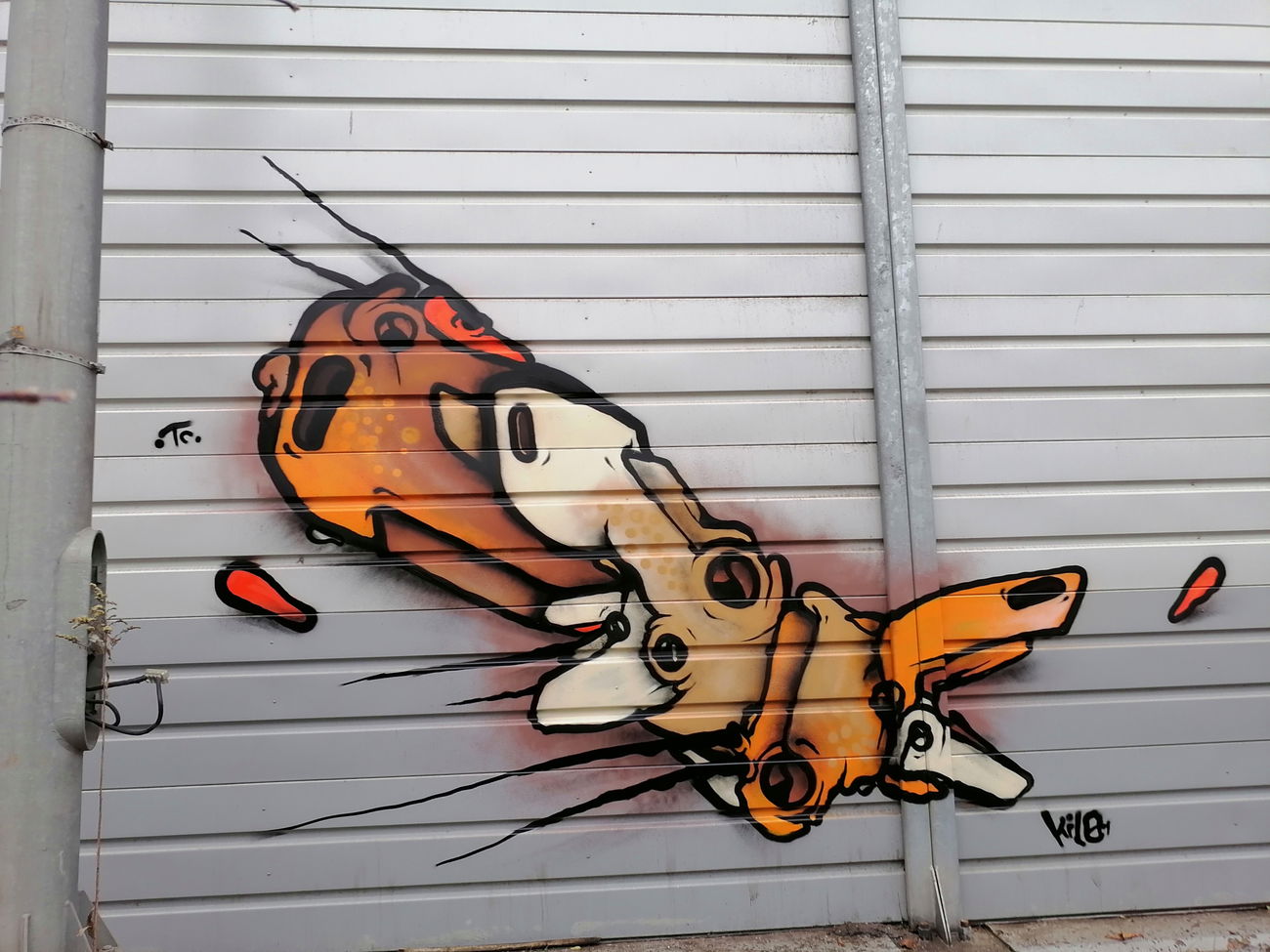 Graffiti Bombing - Photo by Kilo1 (2024)