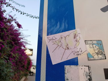 Graffiti Sketch - Photo by Kilo1 - Kilo1