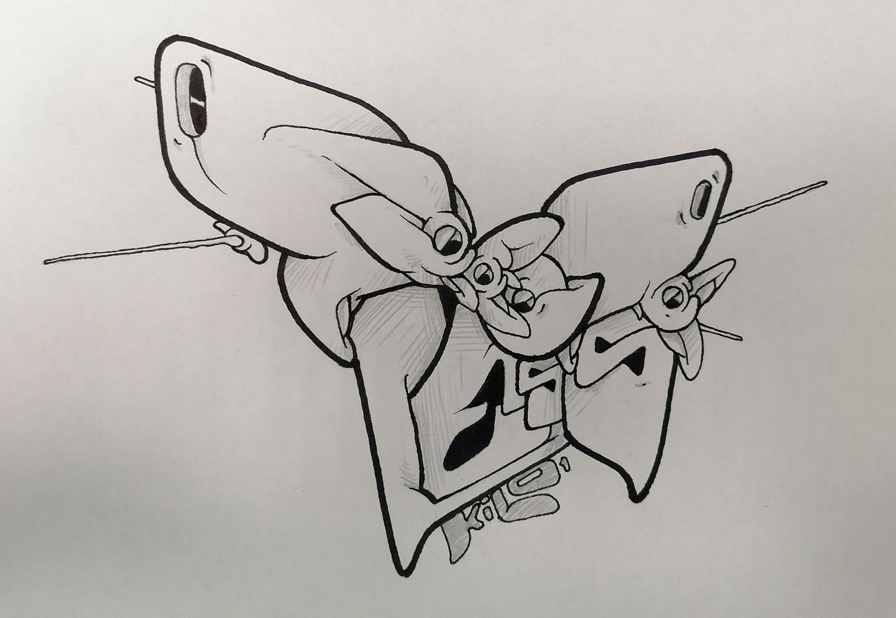 Graffiti Sketch - Photo by Kilo1 - Kilo1