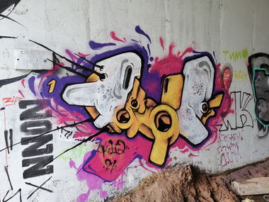 Graffiti Wall in москва - Photo by Kilo1 (2024)