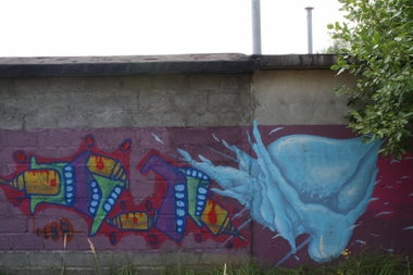 Graffiti Wall - Photo by Kilo1 - elmo, kilo (2010)