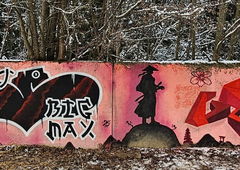 Graffiti Wall - Photo by Kilo1 - Kilo1, Salad, UssR