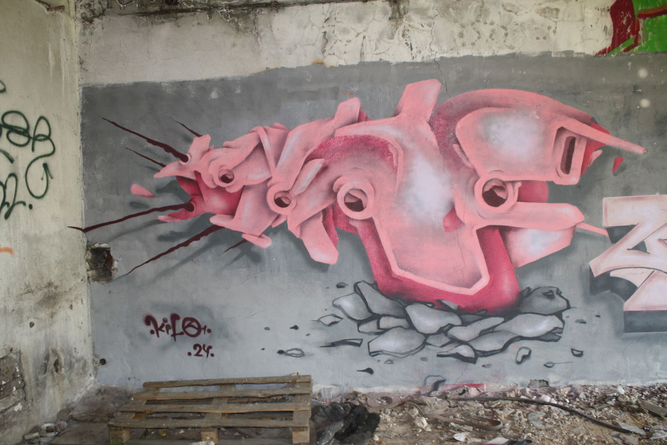 Graffiti Wall in Россия - Photo by Kilo1 (2024)