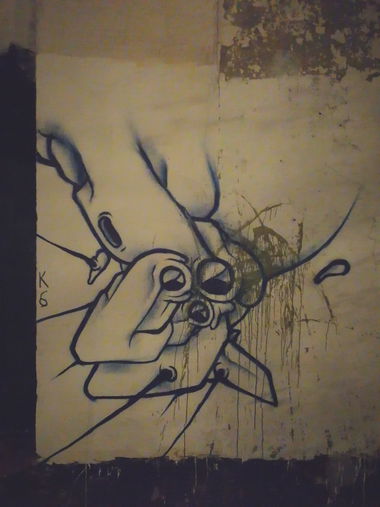 Graffiti Bombing - Photo by Kilo1 - Kilo1