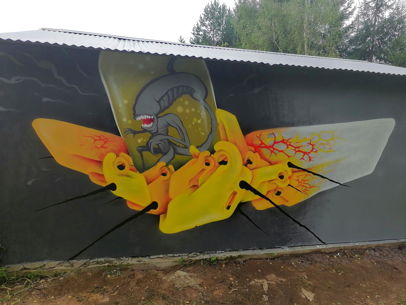 Graffiti Wall - Photo by Kilo1 - Kilo1