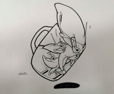 Graffiti Sketch - Photo by Kilo1 - Kilo1