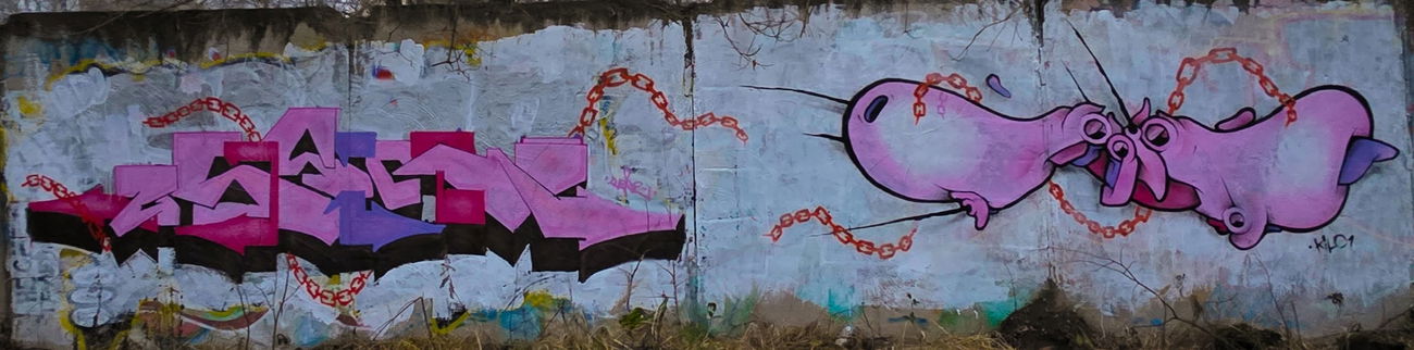 Graffiti Wall - Photo by Kilo1 - UssR, Kilo1 (2025)