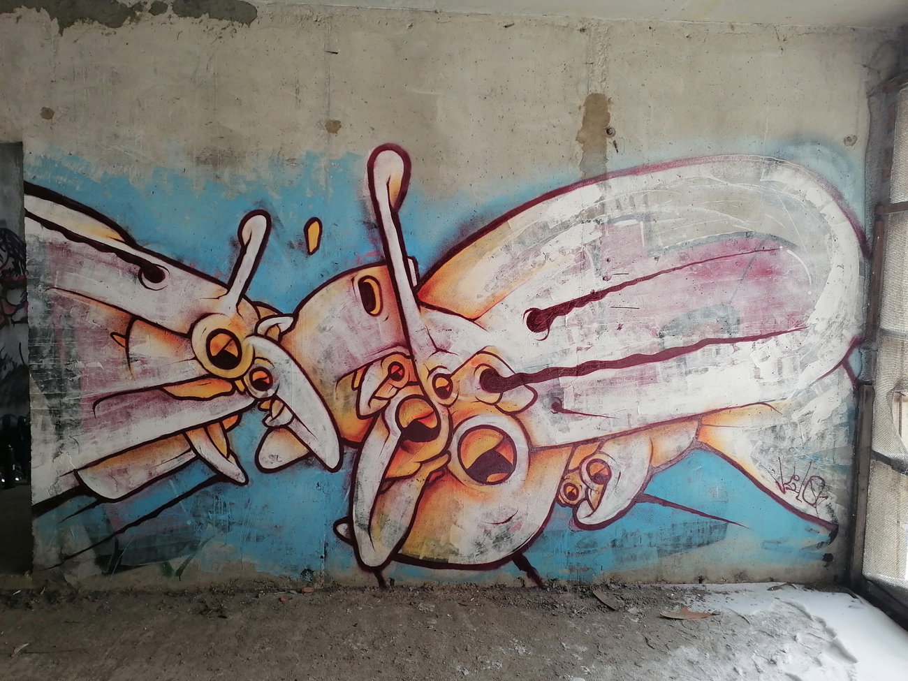 Graffiti Wall - Photo by Kilo1 - Kilo1