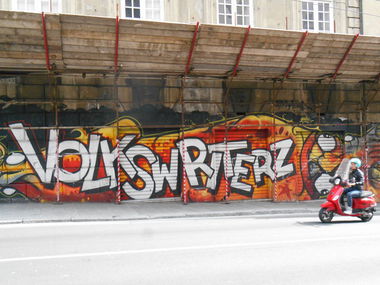 Graffiti Wall in Genoa - Photo by Kimi - VOLKSWRITERZ