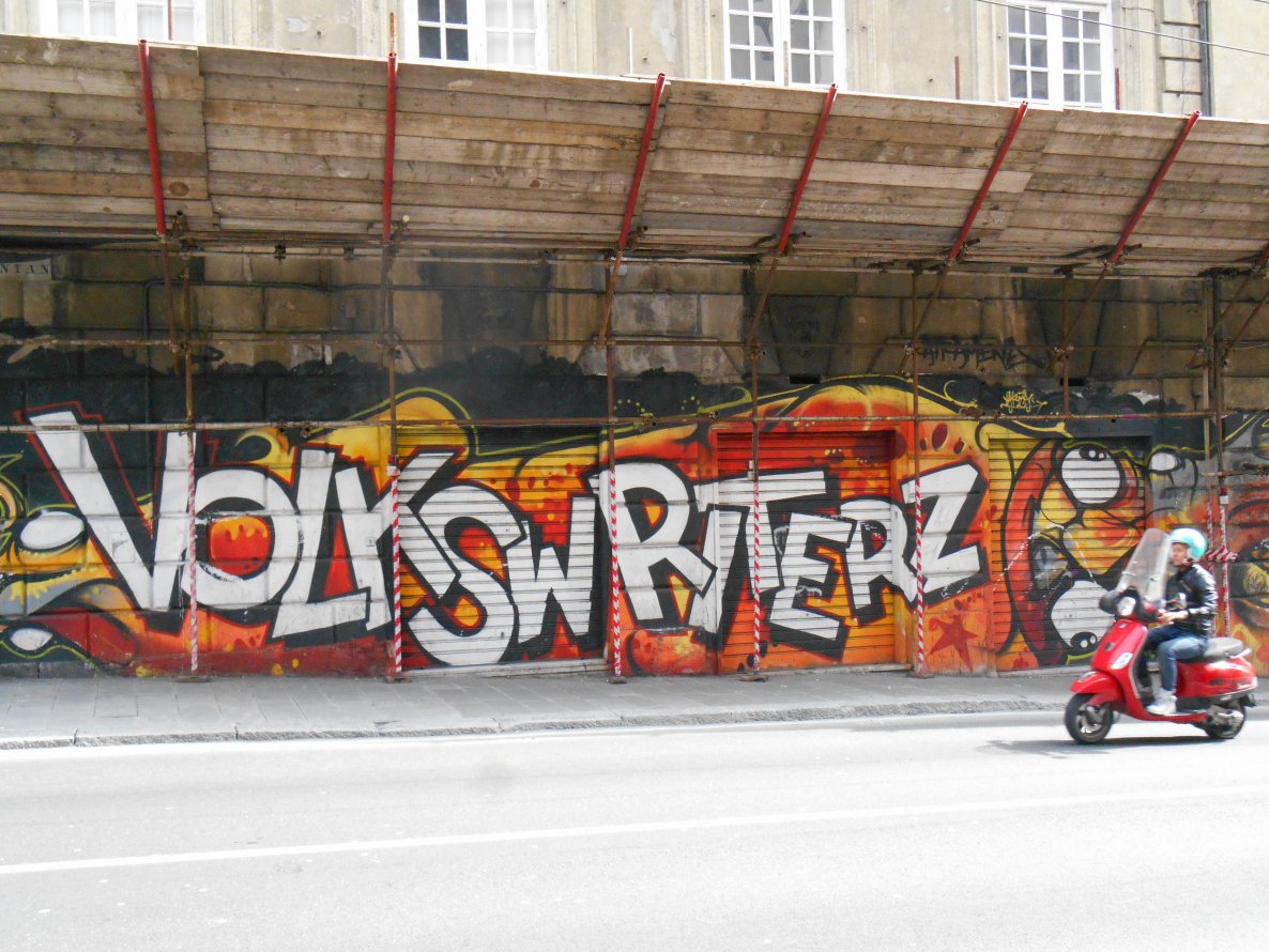 Graffiti Wall in Genoa - Photo by Kimi - VOLKSWRITERZ