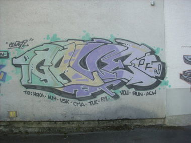 Graffiti Wall - Photo by Kimi - gave