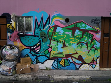 Graffiti Wall - Photo by Kindred
