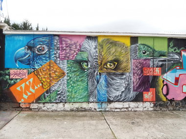 Graffiti Wall - Photo by Kindred