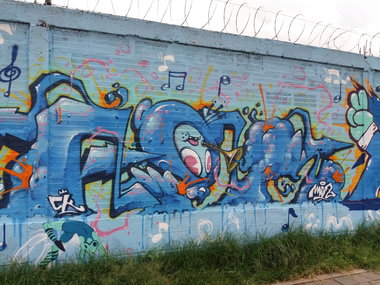 Graffiti Wall - Photo by Kindred