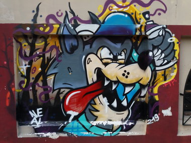 Graffiti Wall - Photo by Kindred