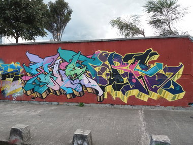 Graffiti Wall - Photo by Kindred