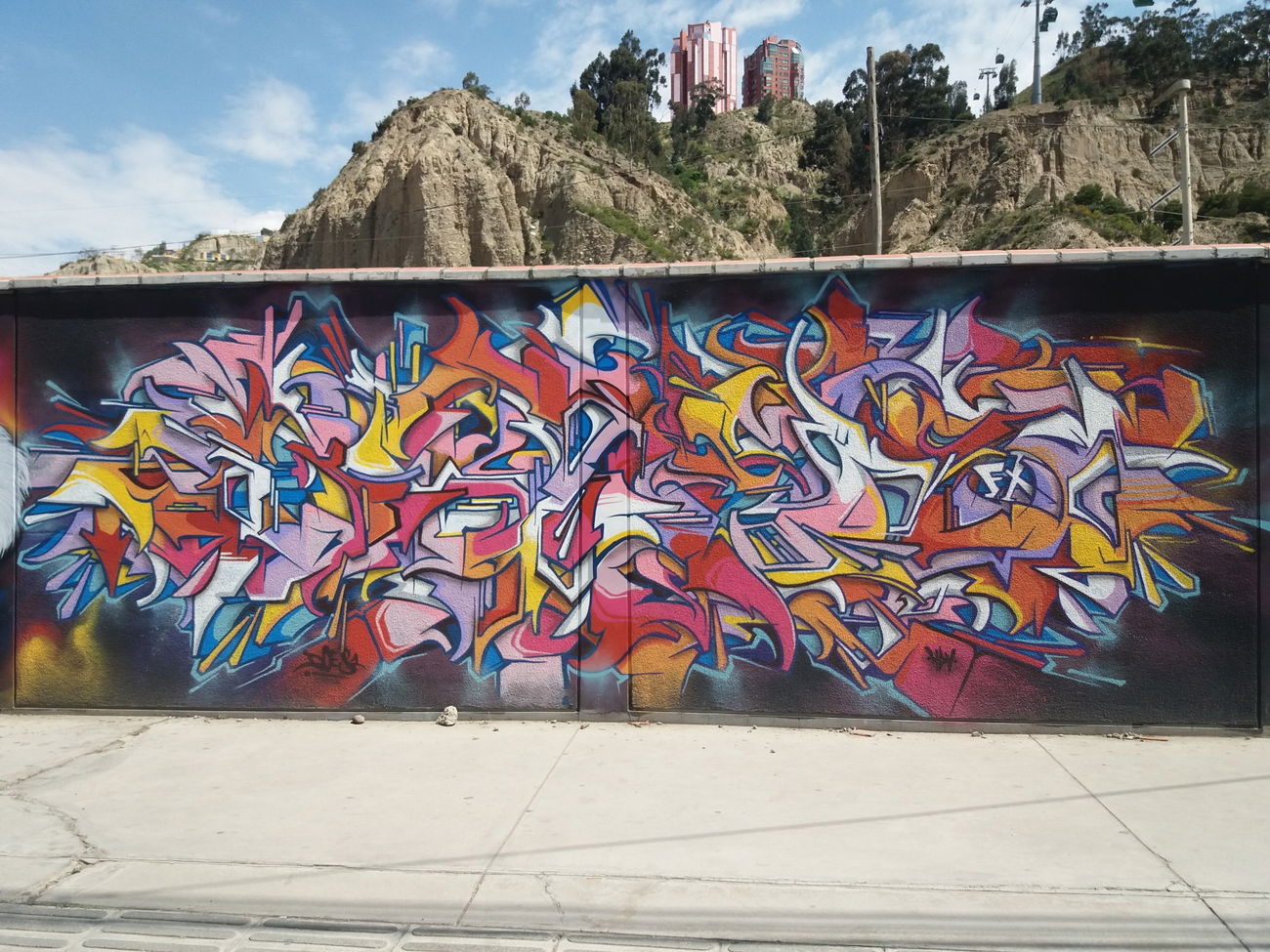 Graffiti Wall - Photo by Kindred