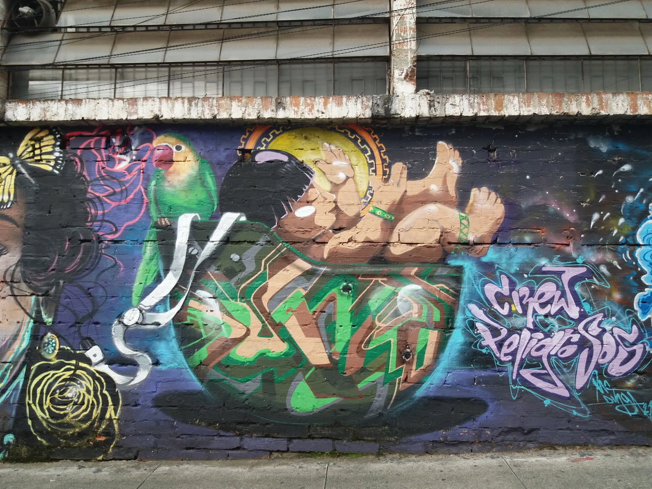 Graffiti Wall - Photo by Kindred