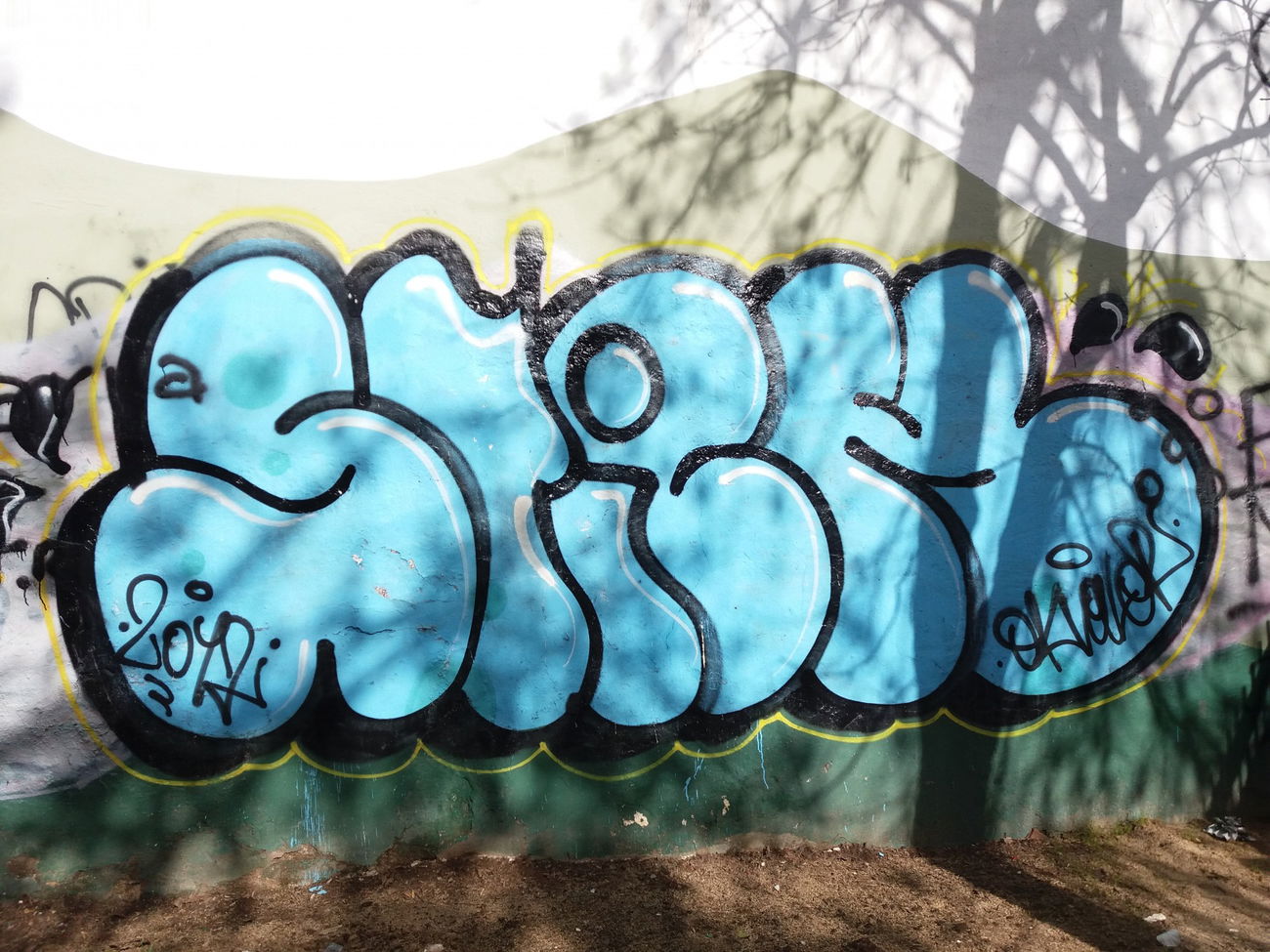 Graffiti Wall - Photo by Kindred