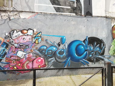 Graffiti Wall - Photo by Kindred