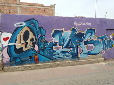 Graffiti Wall - Photo by Kindred