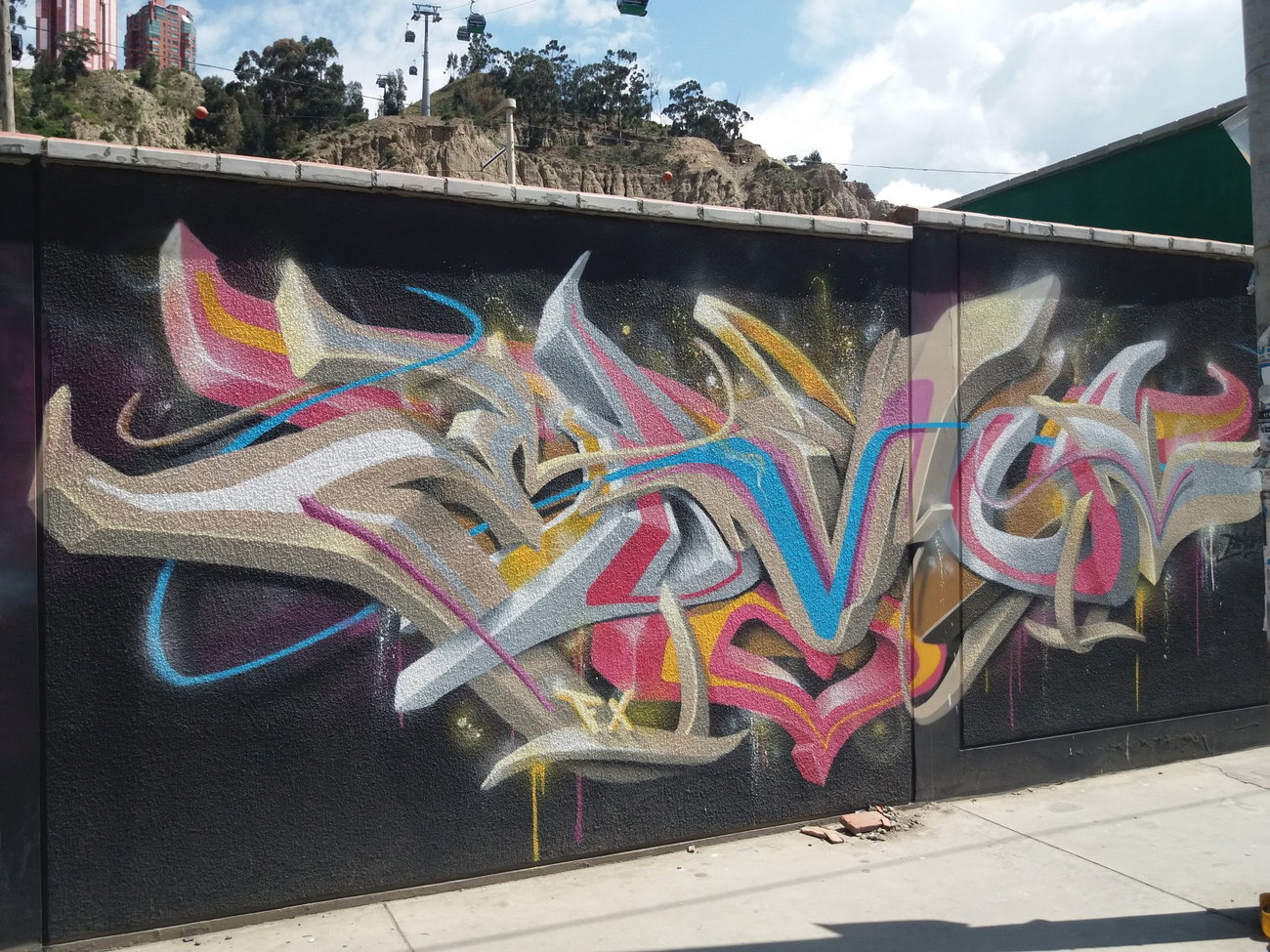 Graffiti Wall - Photo by Kindred