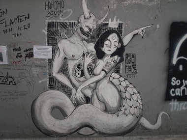 Graffiti Wall - Photo by Kindred