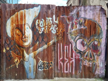 Graffiti Wall - Photo by Kindred