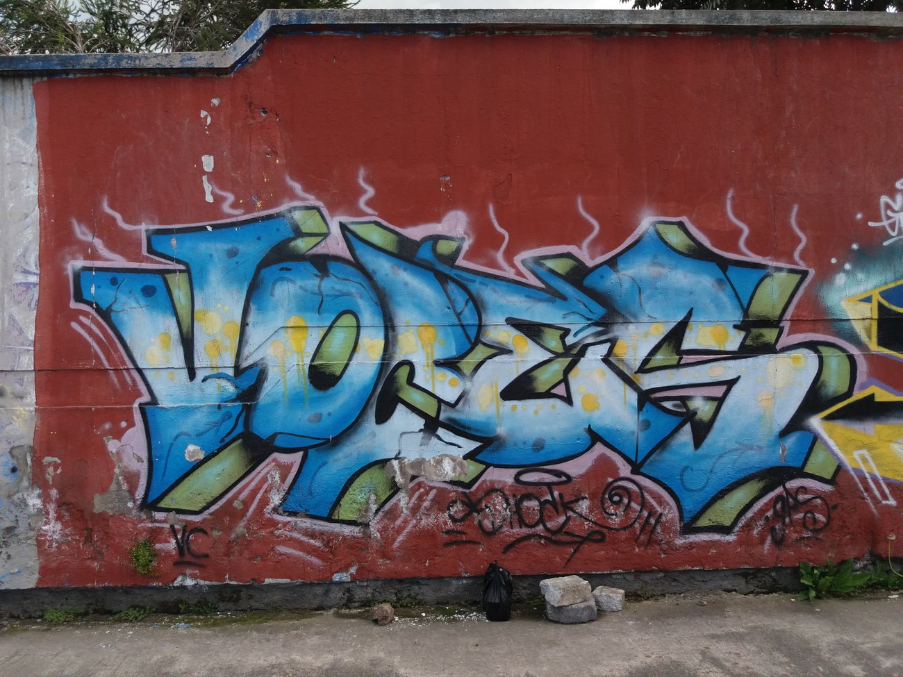 Graffiti Wall - Photo by Kindred