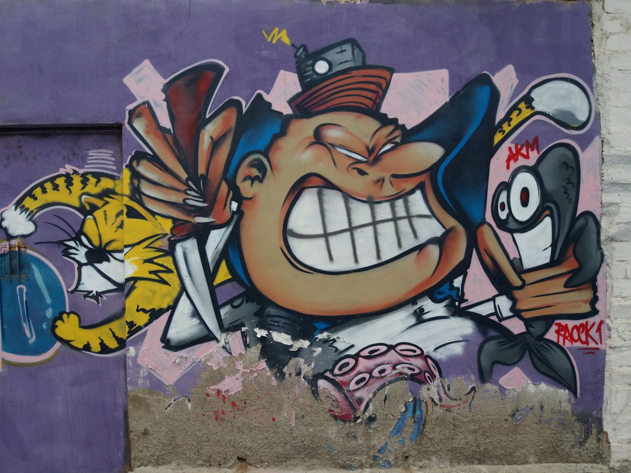 Graffiti Wall - Photo by Kindred