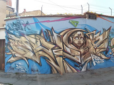 Graffiti Wall - Photo by Kindred