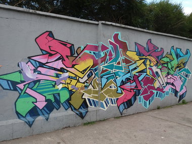 Graffiti Wall - Photo by Kindred