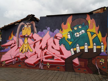 Graffiti Wall - Photo by Kindred