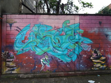 Graffiti Wall - Photo by Kindred