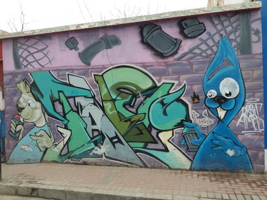 Graffiti Wall - Photo by Kindred