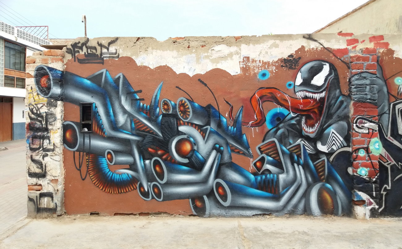 Graffiti Wall - Photo by Kindred