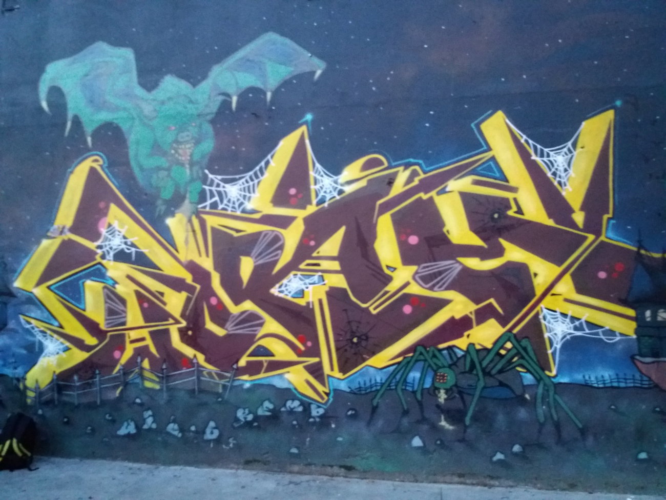 Graffiti Wall - Photo by Kindred