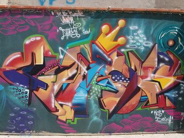 Graffiti Wall - Photo by Kindred