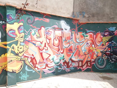 Graffiti Wall - Photo by Kindred