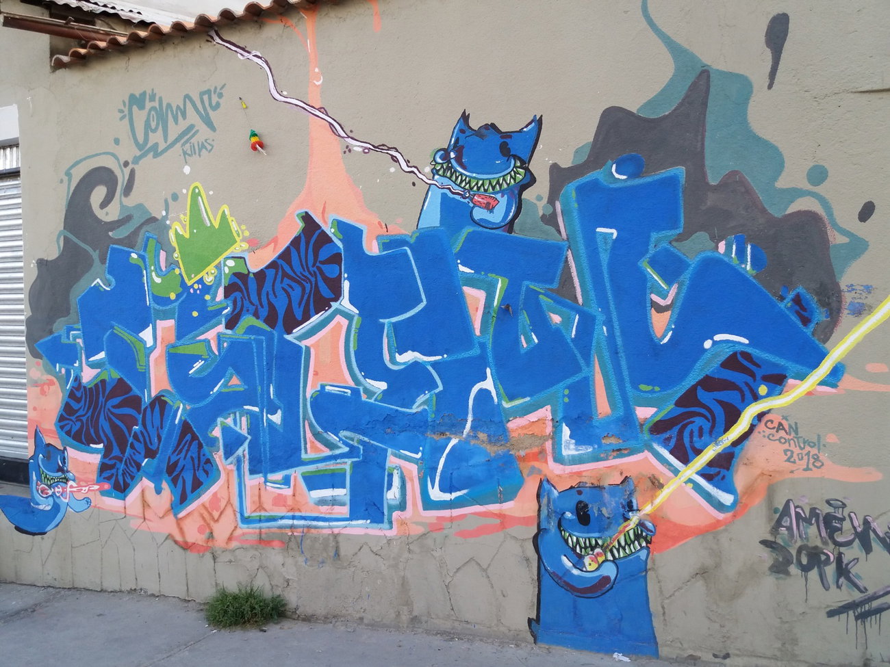 Graffiti Wall - Photo by Kindred