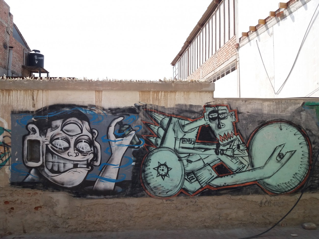 Graffiti Wall - Photo by Kindred