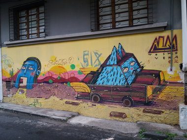 Graffiti Wall - Photo by Kindred