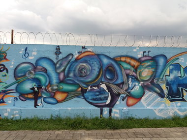 Graffiti Wall - Photo by Kindred