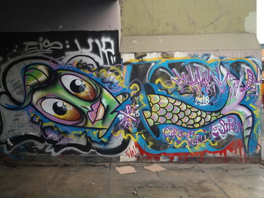 Graffiti Wall - Photo by Kindred