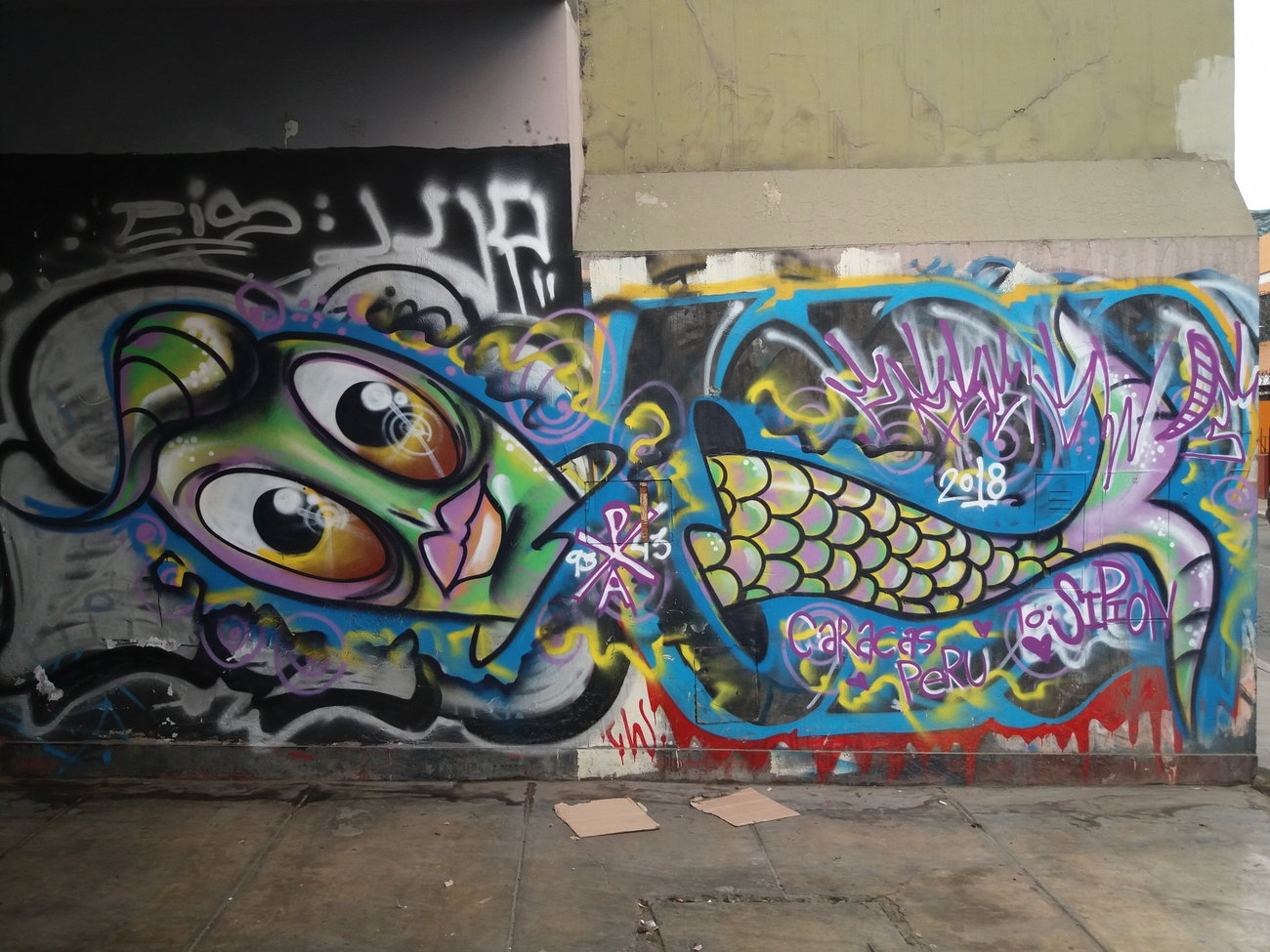 Graffiti Wall - Photo by Kindred