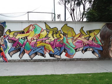 Graffiti Wall - Photo by Kindred