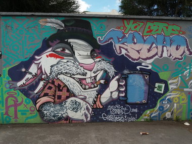 Graffiti Wall - Photo by Kindred