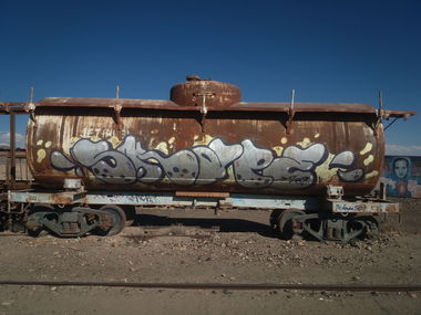 Graffiti Train - Photo by Kindred
