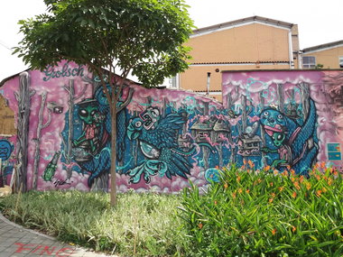 Graffiti Wall - Photo by Kindred